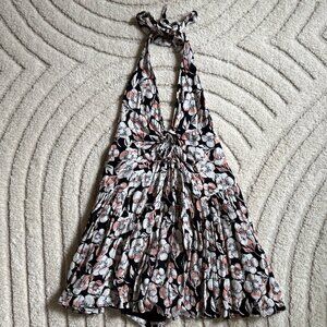 Free People – Floral Halter Sundress